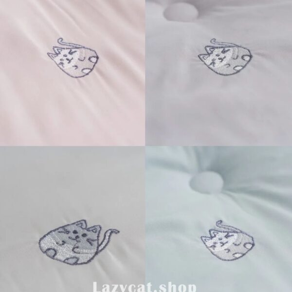 【韓國四季被】刺繡圓滾滾小貓 中厚款四季被🐱