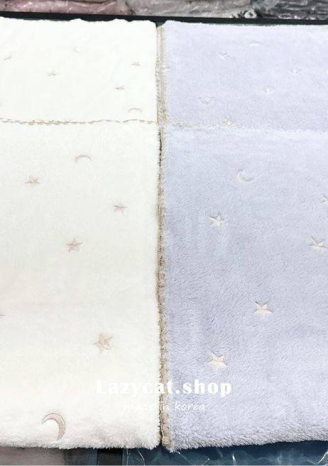 【韓國毛毯】刺繡小圖毛毯🍒🐰🌙🐻