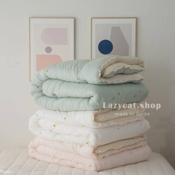 【韓國四季被】正韓🇰🇷刺繡花園💐薄款/厚款四季被