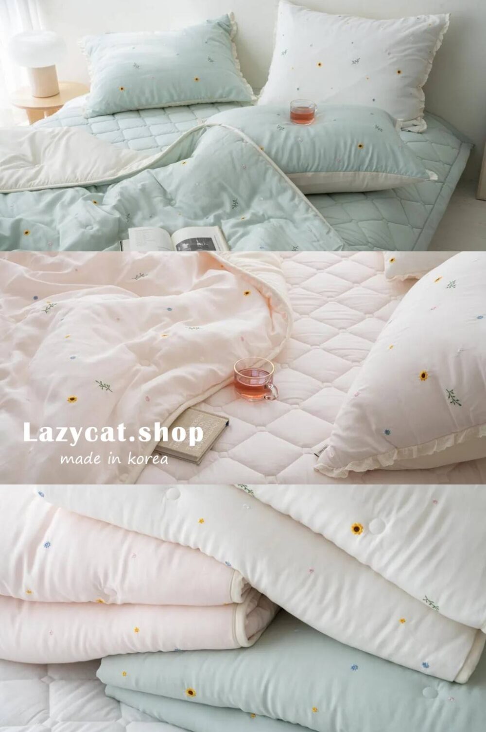 LINE_NOTE_251124_14 【韓國四季被】正韓🇰🇷刺繡花園💐薄款/厚款四季被