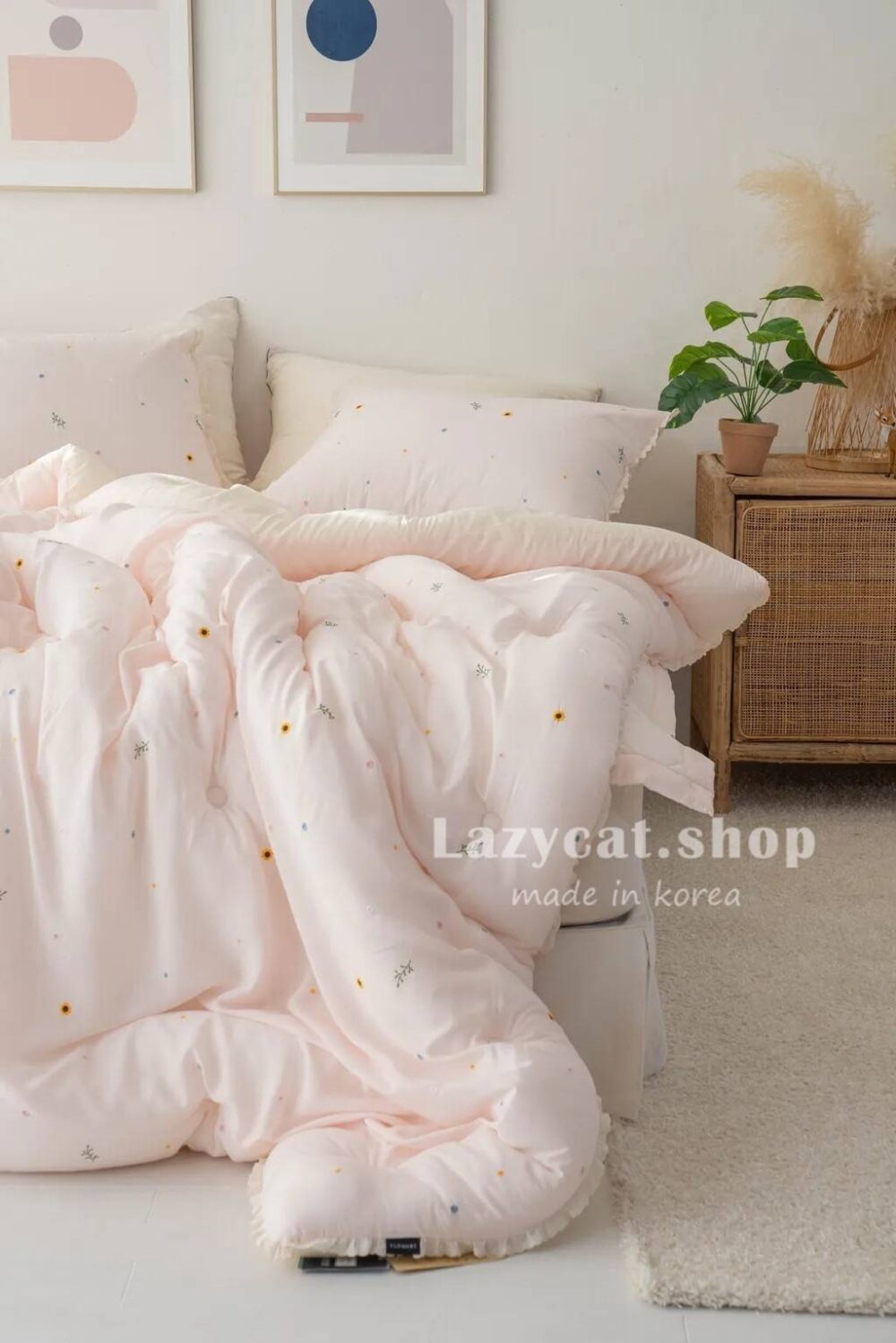 LINE_NOTE_251124_18 【韓國四季被】正韓🇰🇷刺繡花園💐薄款/厚款四季被