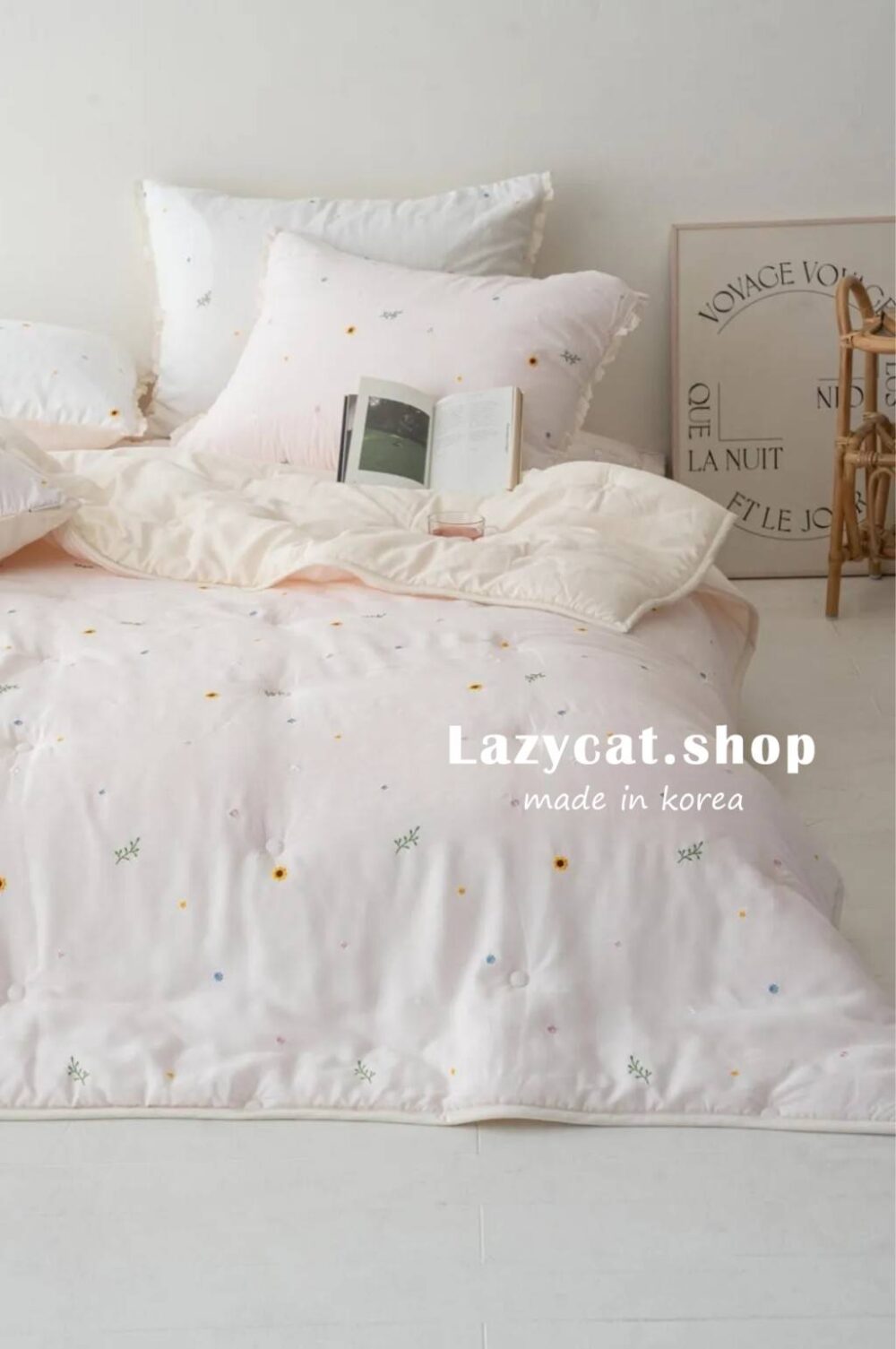 LINE_NOTE_251124_19 【韓國四季被】正韓🇰🇷刺繡花園💐薄款/厚款四季被