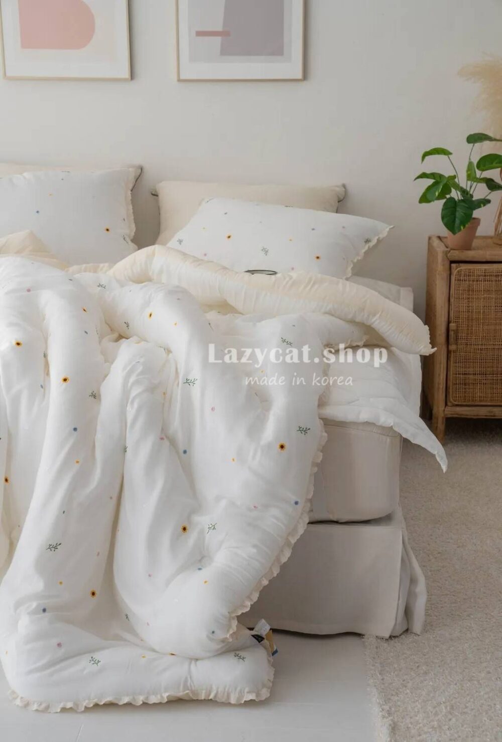 LINE_NOTE_251124_20 【韓國四季被】正韓🇰🇷刺繡花園💐薄款/厚款四季被