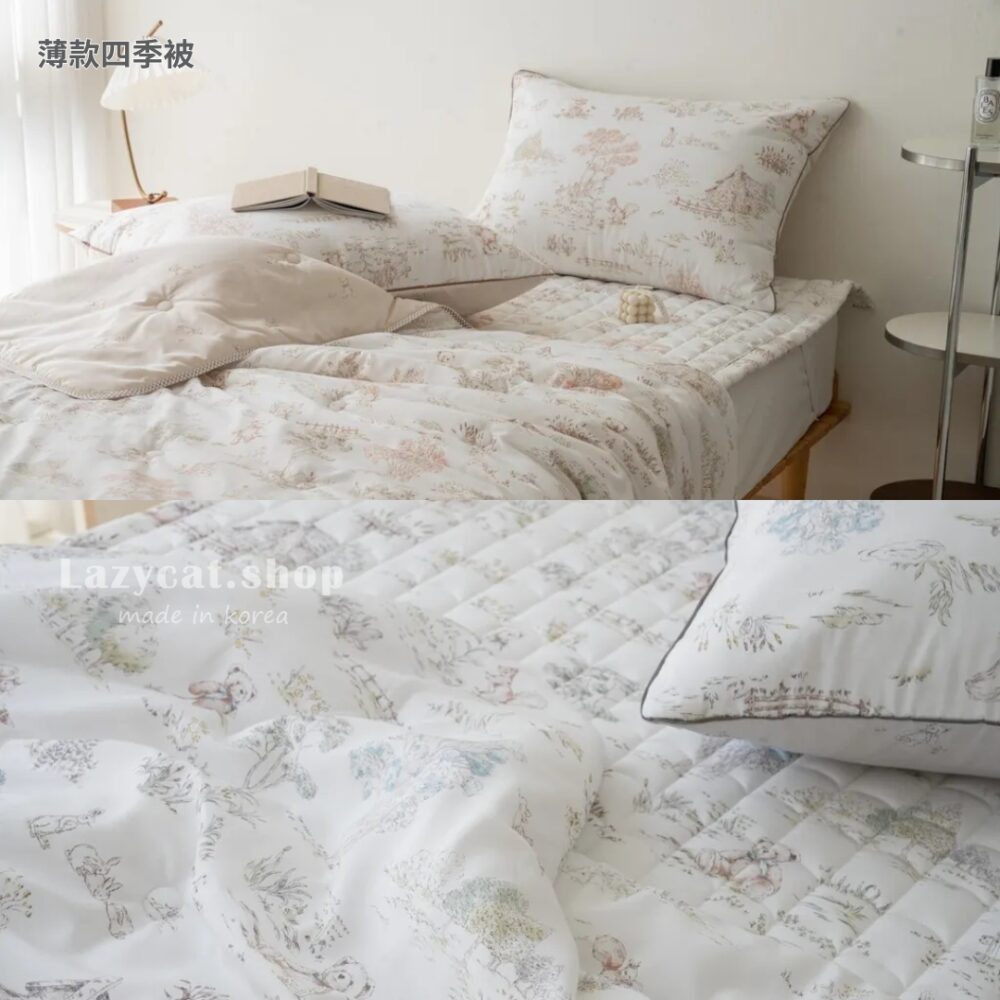 LINE_NOTE_251124_4 【韓國四季被】正韓🇰🇷江南泰迪熊🐻薄款/厚款四季被