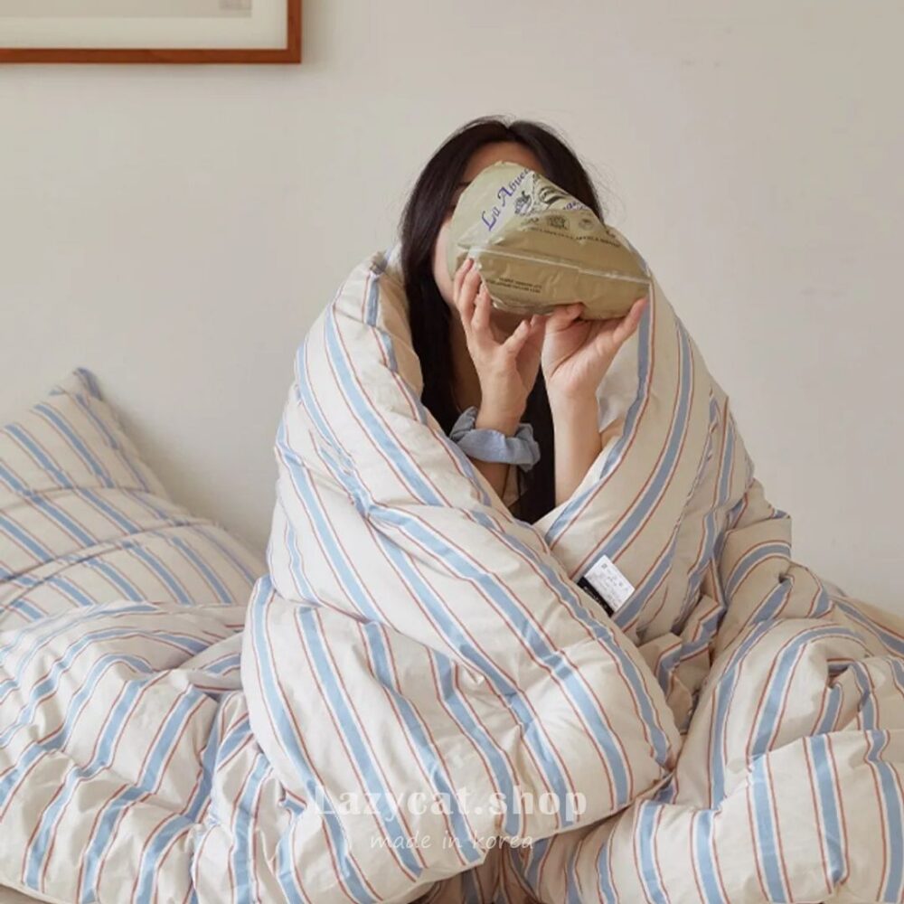 【韓國四季被】正韓🇰🇷懷舊復古公寓🩶厚款四季被(10個花色)