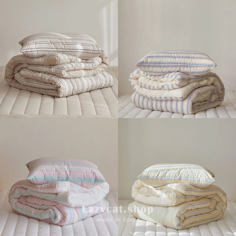 【韓國四季被】正韓🇰🇷懷舊復古公寓🩶厚款四季被(10個花色)