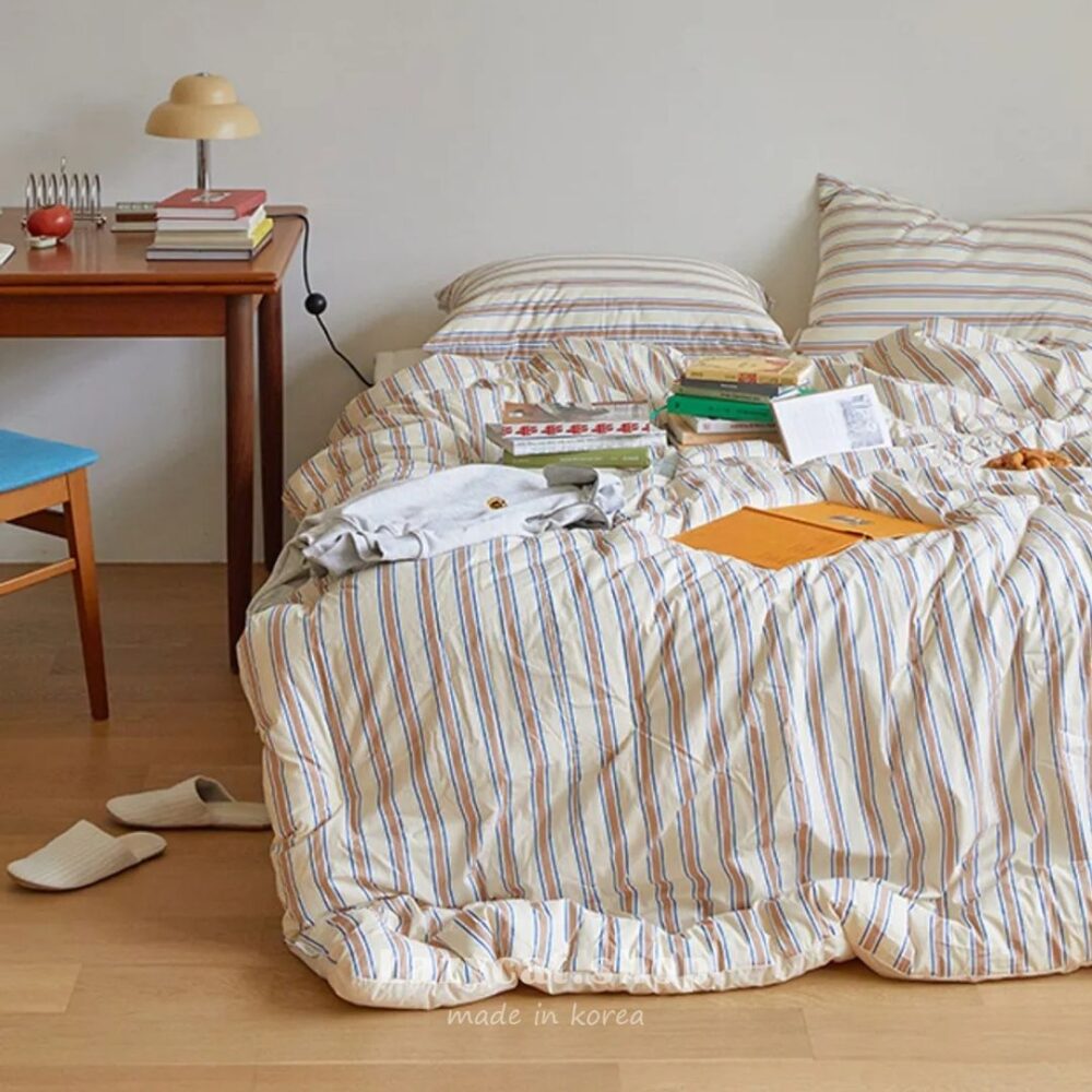 【韓國四季被】正韓🇰🇷懷舊復古公寓🩶厚款四季被(10個花色)