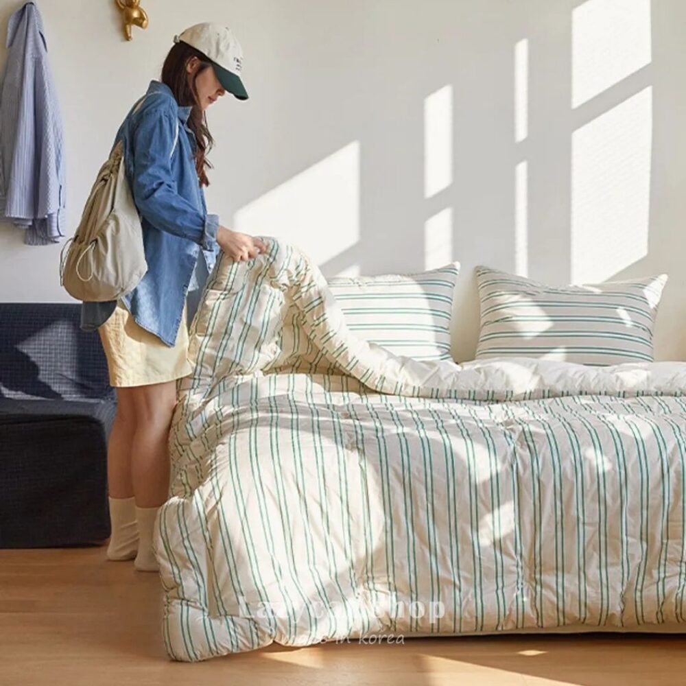 【韓國四季被】正韓🇰🇷懷舊復古公寓🩶厚款四季被(10個花色)