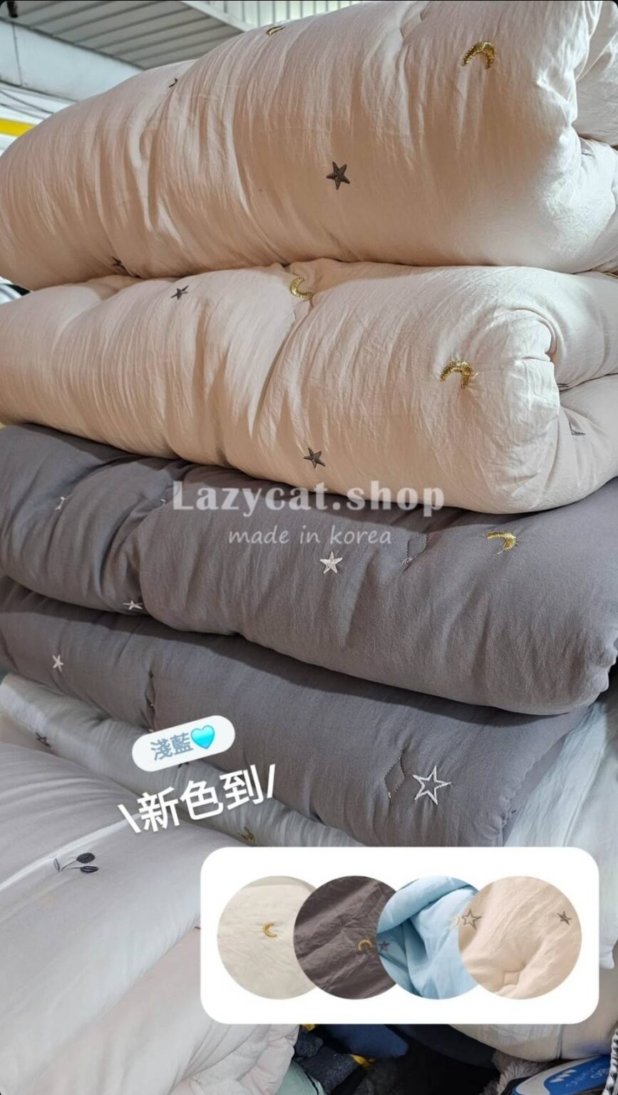 25fw8014200 (預購)【韓國四季被】正韓🇰🇷星星月亮 中厚款四季被