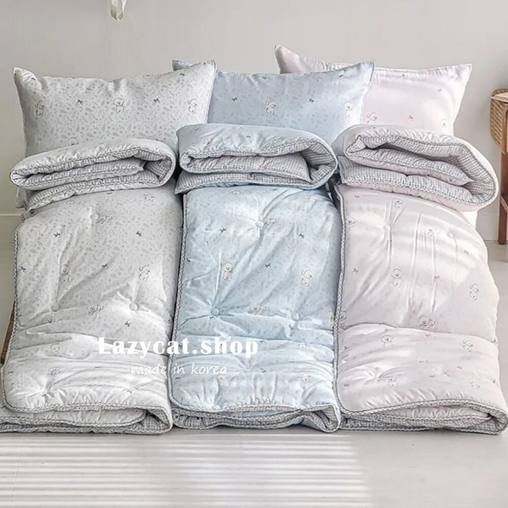 【韓國四季被】正韓🇰🇷小葉子比熊 薄款/厚款四季被