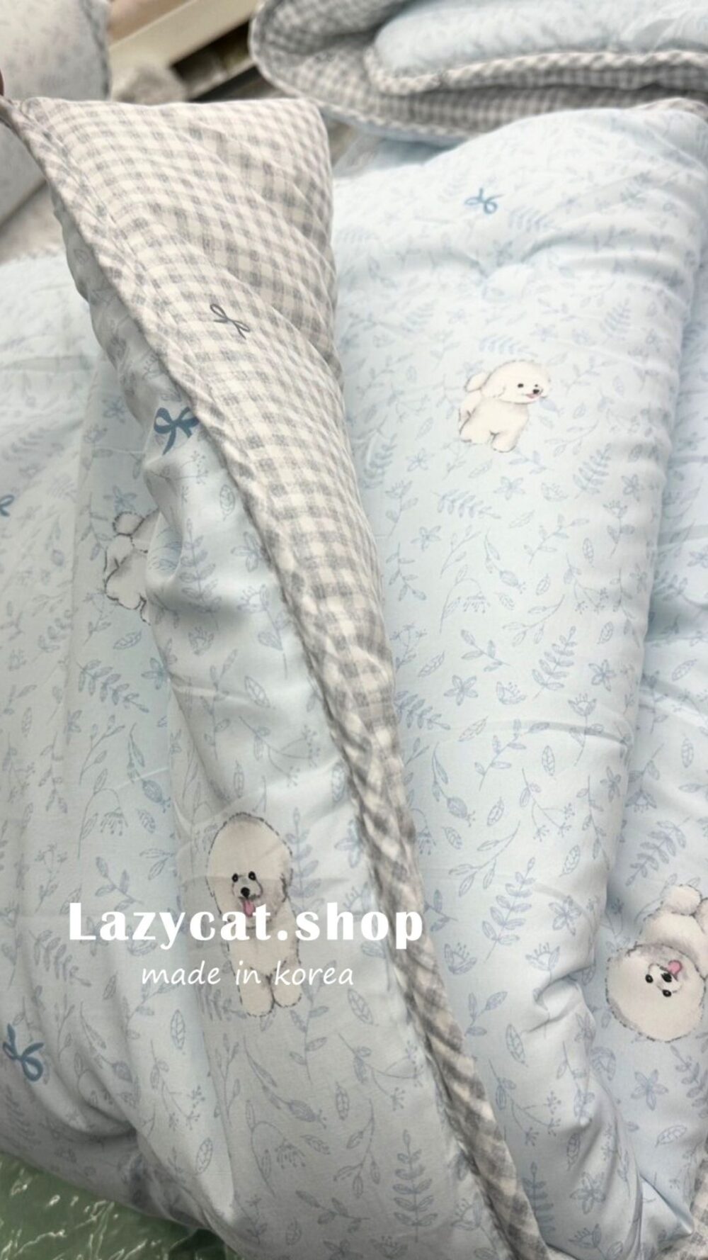 【韓國四季被】正韓🇰🇷小葉子比熊 薄款/厚款四季被