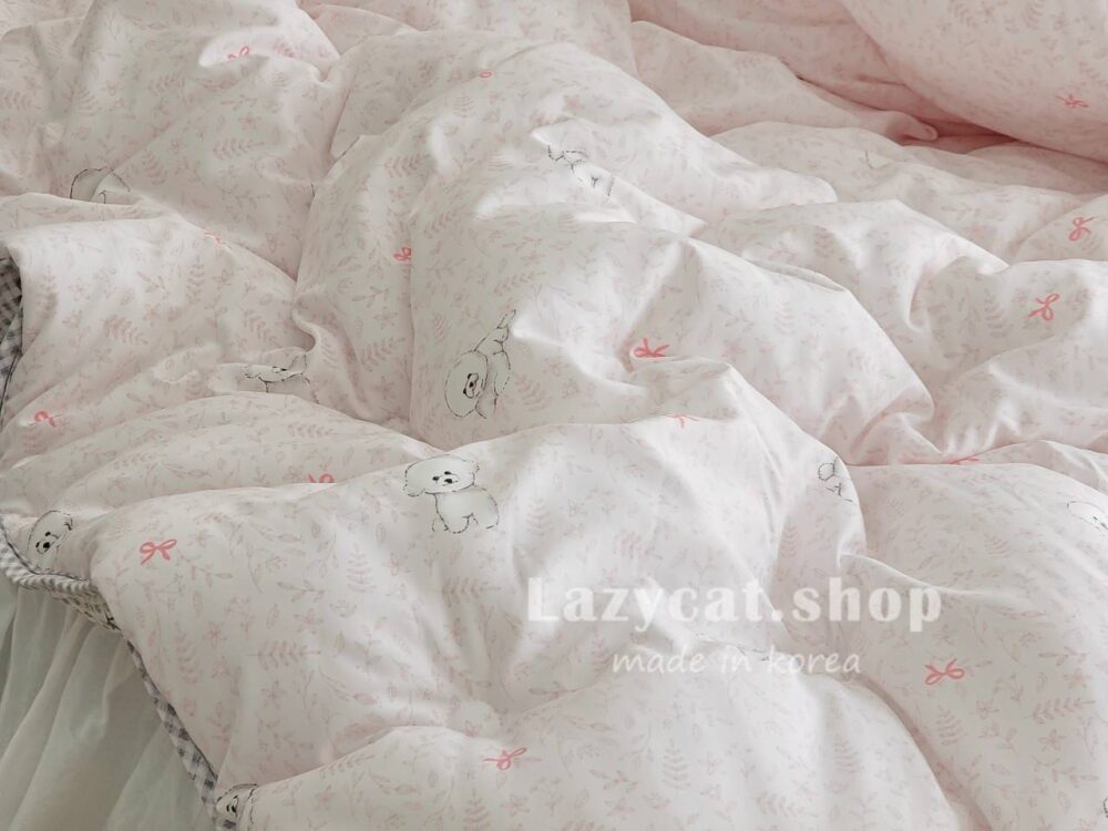 【韓國四季被】正韓🇰🇷小葉子比熊 薄款/厚款四季被