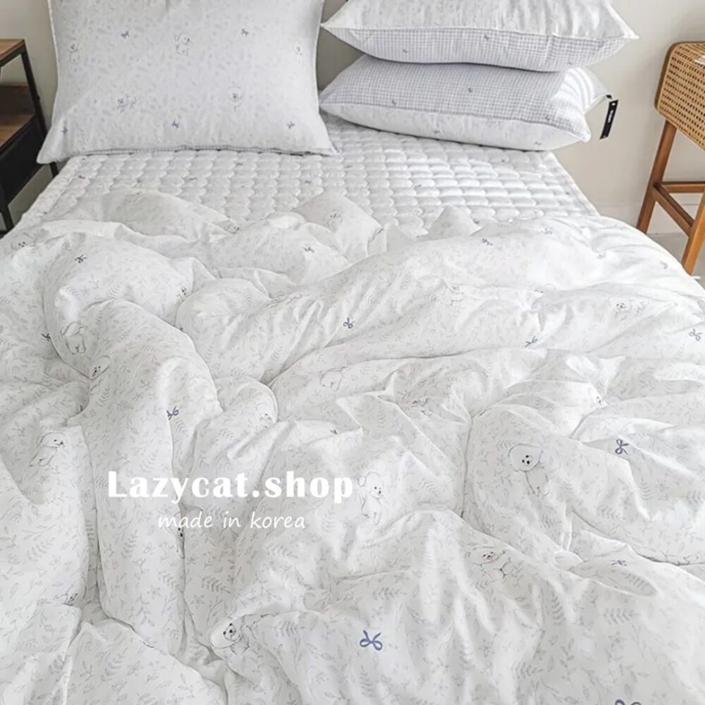 【韓國四季被】正韓🇰🇷小葉子比熊 薄款/厚款四季被