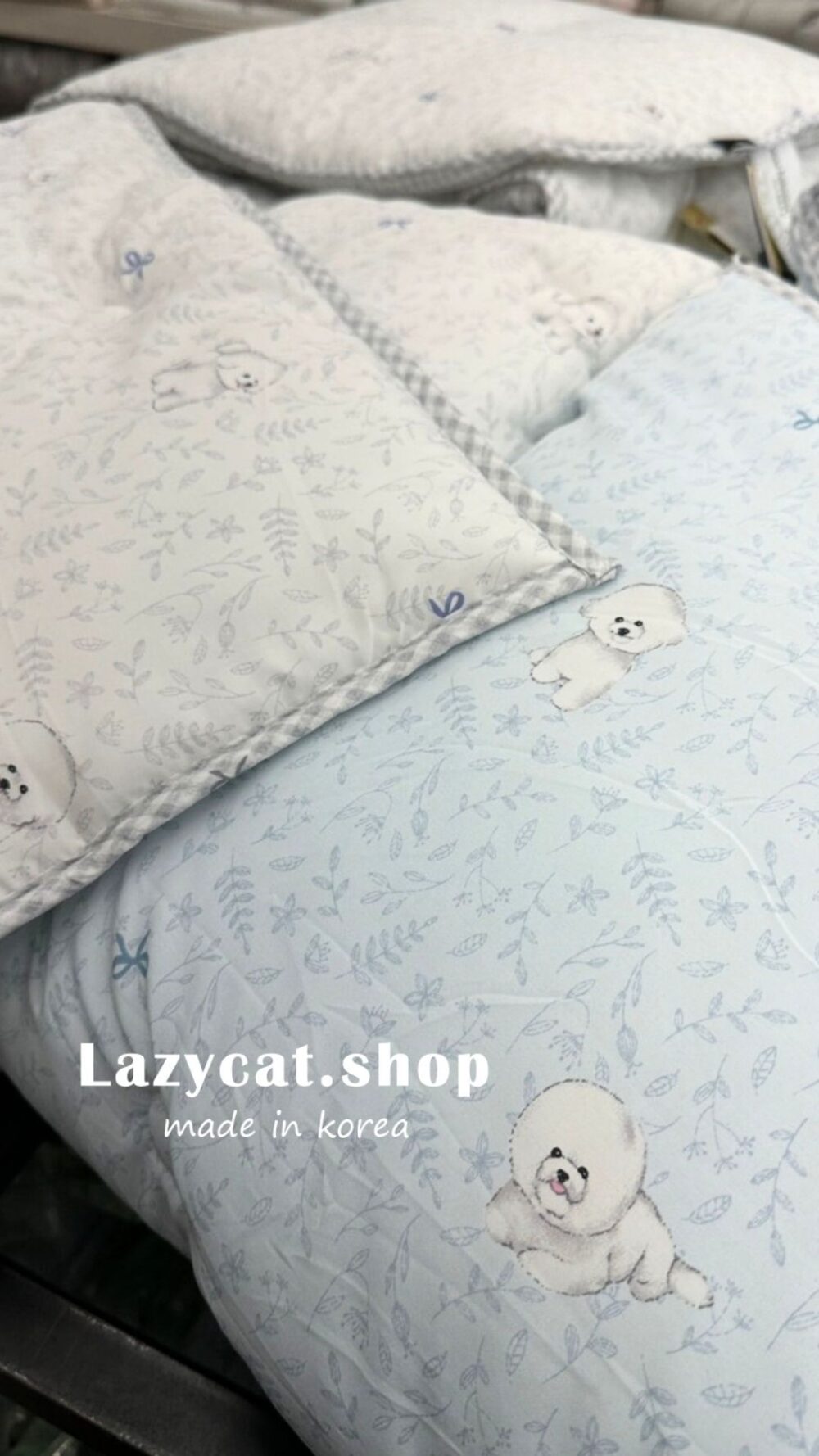 【韓國四季被】正韓🇰🇷小葉子比熊 薄款/厚款四季被