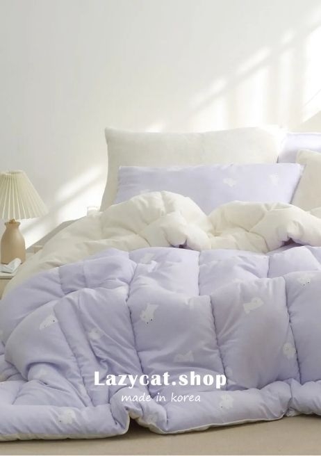 LINE_NOTE_251214_7 【韓國冬被】正韓🇰🇷慵懶比熊毛絨 雙材質冬被