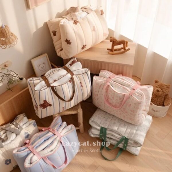 Vivienda☁️頂級莫代爾兒童睡袋3件組 (1) 【兒童睡袋】正韓🇰🇷頂級莫代爾 雙材質兒童睡袋 3件組☁️Vivienda