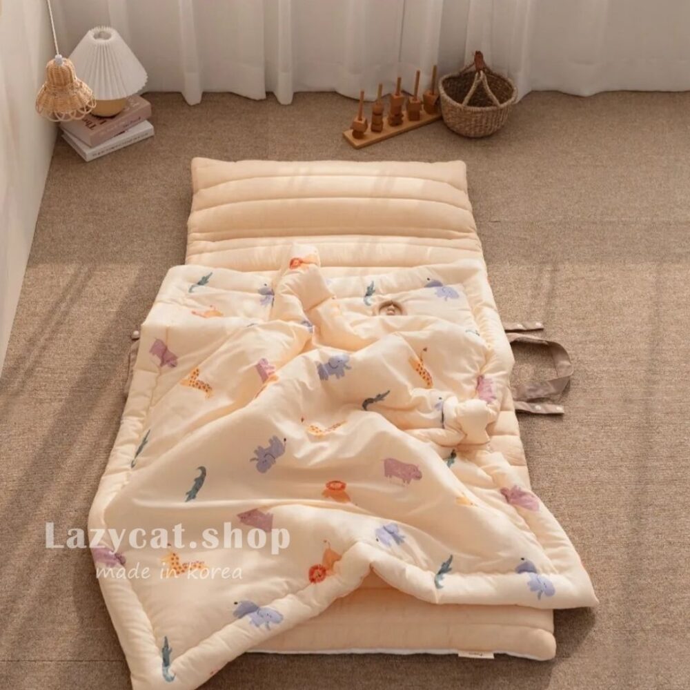 Vivienda☁️頂級莫代爾兒童睡袋3件組 (17) 【兒童睡袋】正韓🇰🇷頂級莫代爾 雙材質兒童睡袋 3件組☁️Vivienda