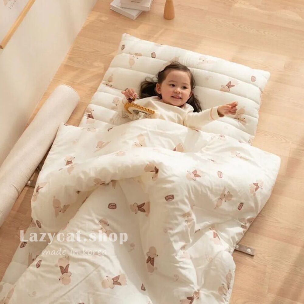 Vivienda☁️頂級莫代爾兒童睡袋3件組 (20) 【兒童睡袋】正韓🇰🇷頂級莫代爾 雙材質兒童睡袋 3件組☁️Vivienda