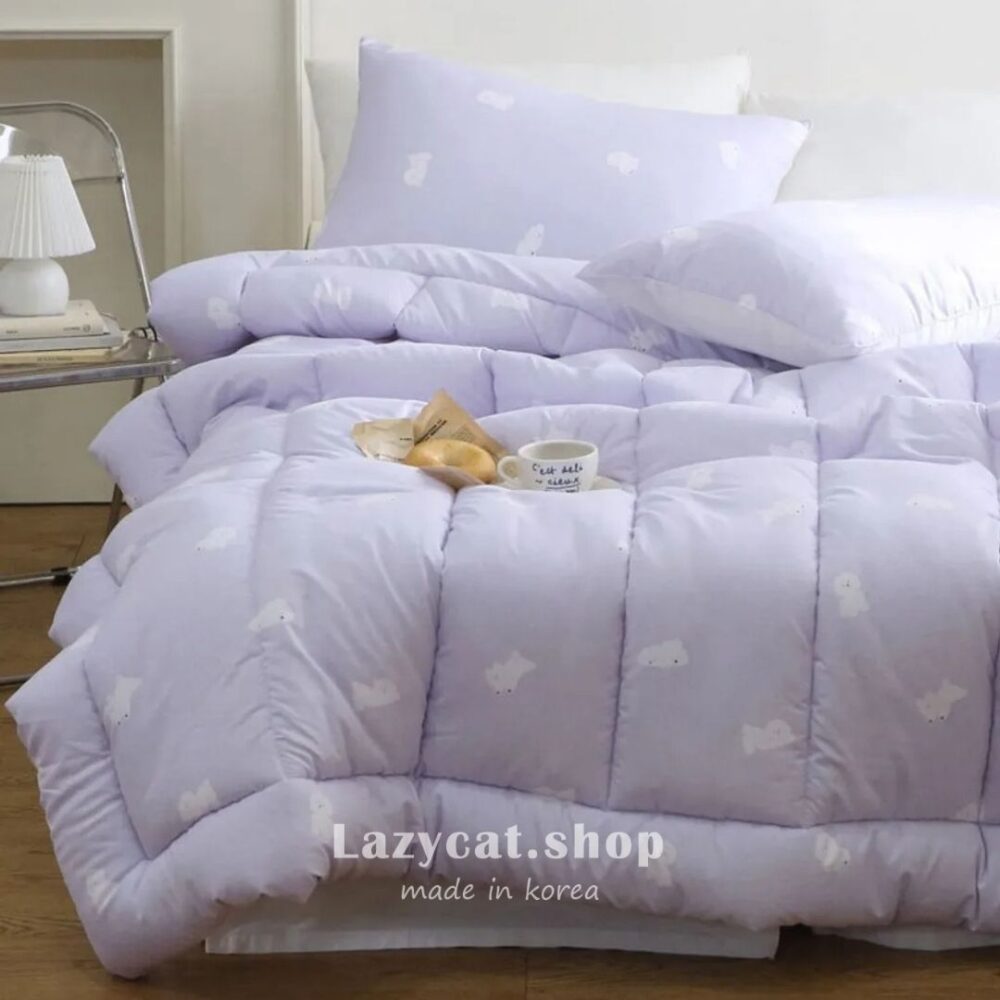 慵懶比熊 中厚款四季被 (10) 【韓國四季被】正韓🇰🇷慵懶比熊 中厚款四季被