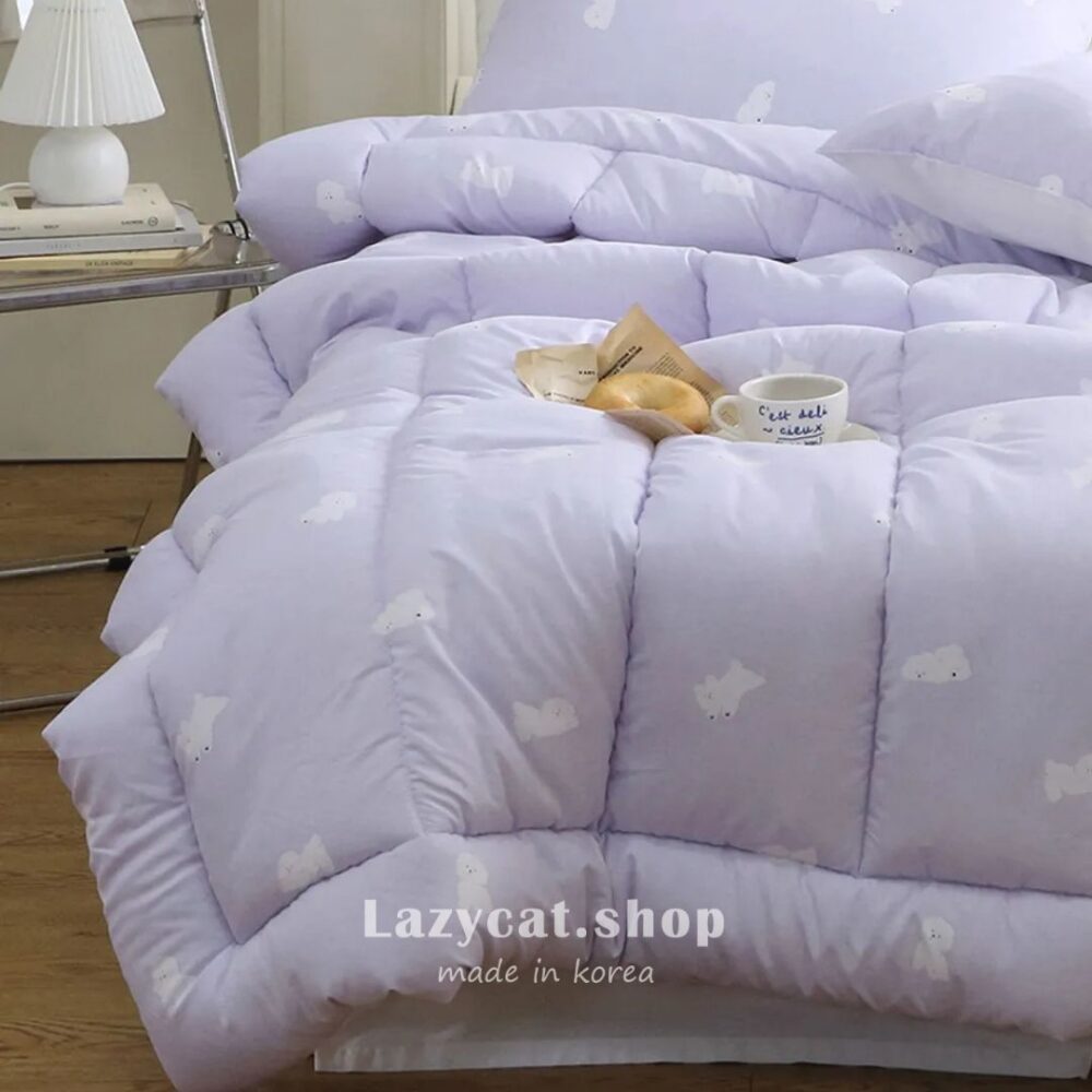 慵懶比熊 中厚款四季被 (4) 【韓國四季被】正韓🇰🇷慵懶比熊 中厚款四季被