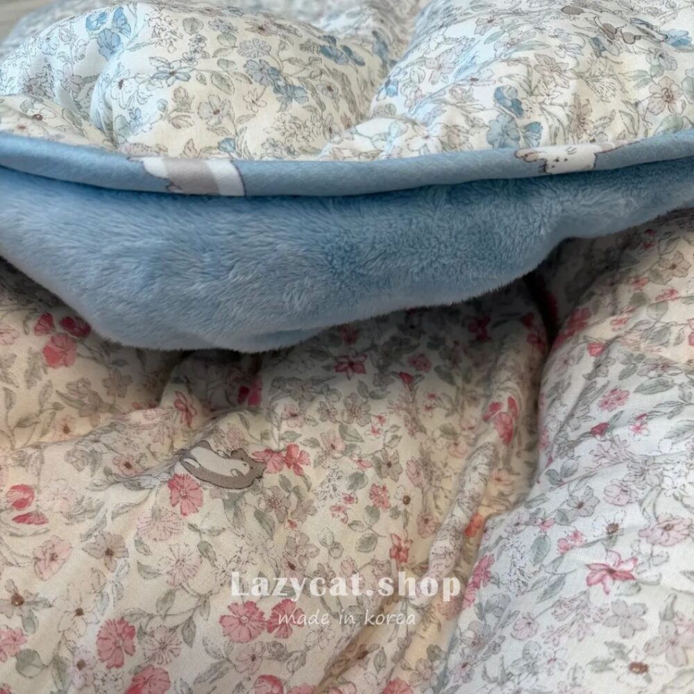 漫步小花貓💐雙材質冬被 (6) 【韓國冬被】正韓🇰🇷漫步小花貓 雙材質冬被