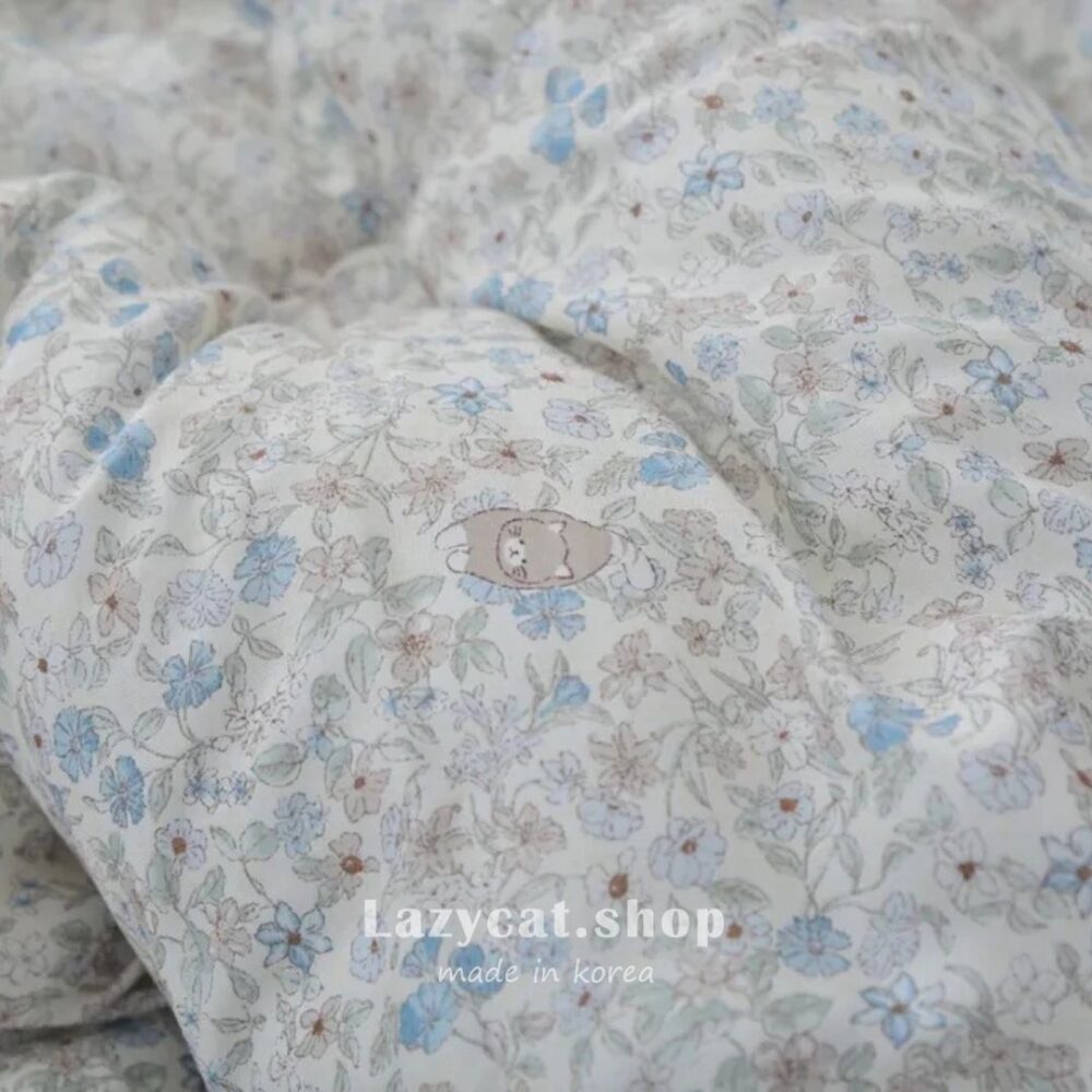 漫步小花貓💐雙材質冬被 (8) 【韓國冬被】正韓🇰🇷漫步小花貓 雙材質冬被