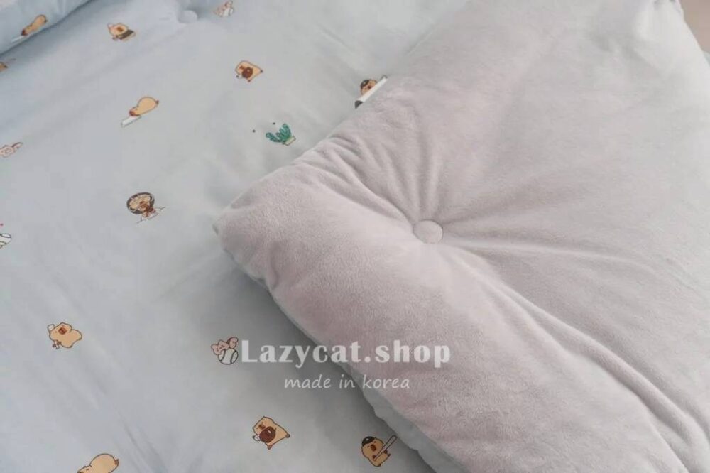 【韓國冬被】正韓🇰🇷卡皮巴拉打棒球  雙材質冬被