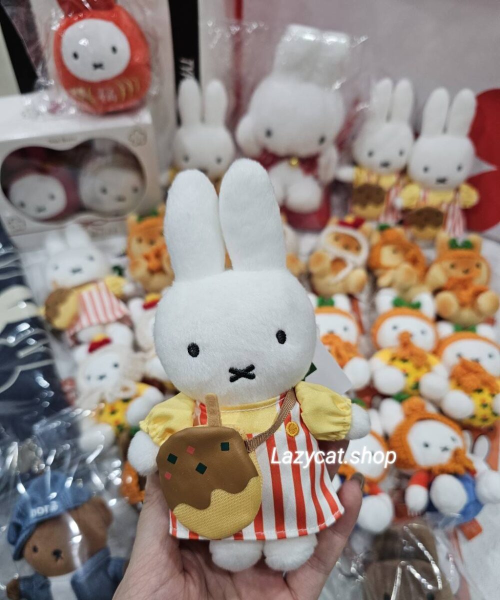 1809874 (現貨)日本限定🇯🇵過年必備 達摩祈福招財 Miffy吊飾/娃娃/禮盒