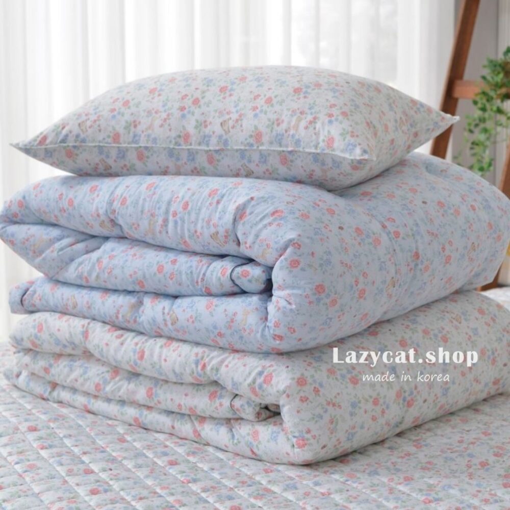 2 (預購)【韓國四季被】正韓🇰🇷小動物玫瑰園🌹四季被