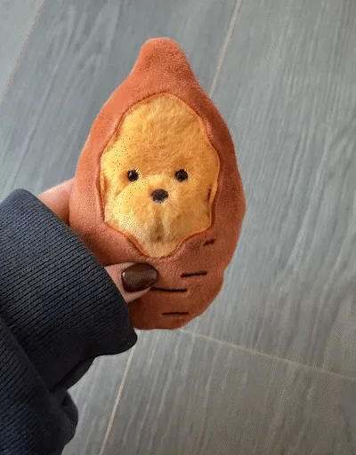 20260123140813_be72d596b54b4cf3ae1cd44288d3364f (現貨)【韓國代購】文創🇰🇷Cherop Mongmo可撥地瓜 杜拜麻吉球 鑰匙圈