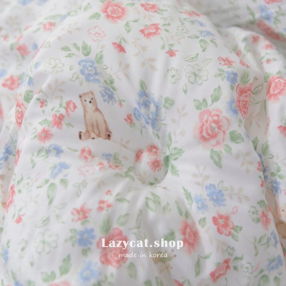 4 (預購)【韓國四季被】正韓🇰🇷小動物玫瑰園🌹四季被