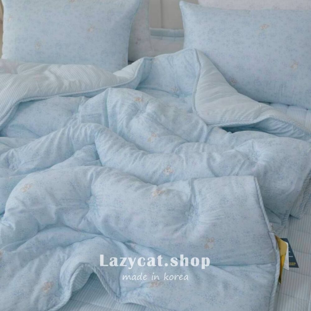 482193 (12) (預購)【韓國四季被】正韓🇰🇷開心柯基小花 四季被(只有單人)