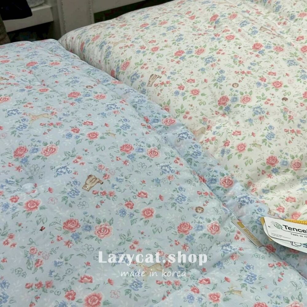 482193 (5) (預購)【韓國四季被】正韓🇰🇷小動物玫瑰園🌹四季被