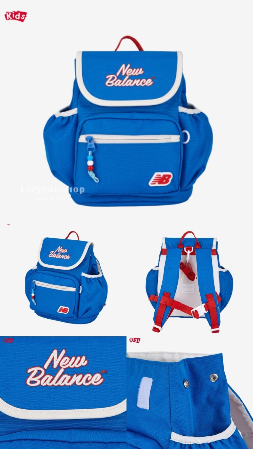 6 【韓國限定】New Balance kid👶2026春季NB兒童防走失後背包