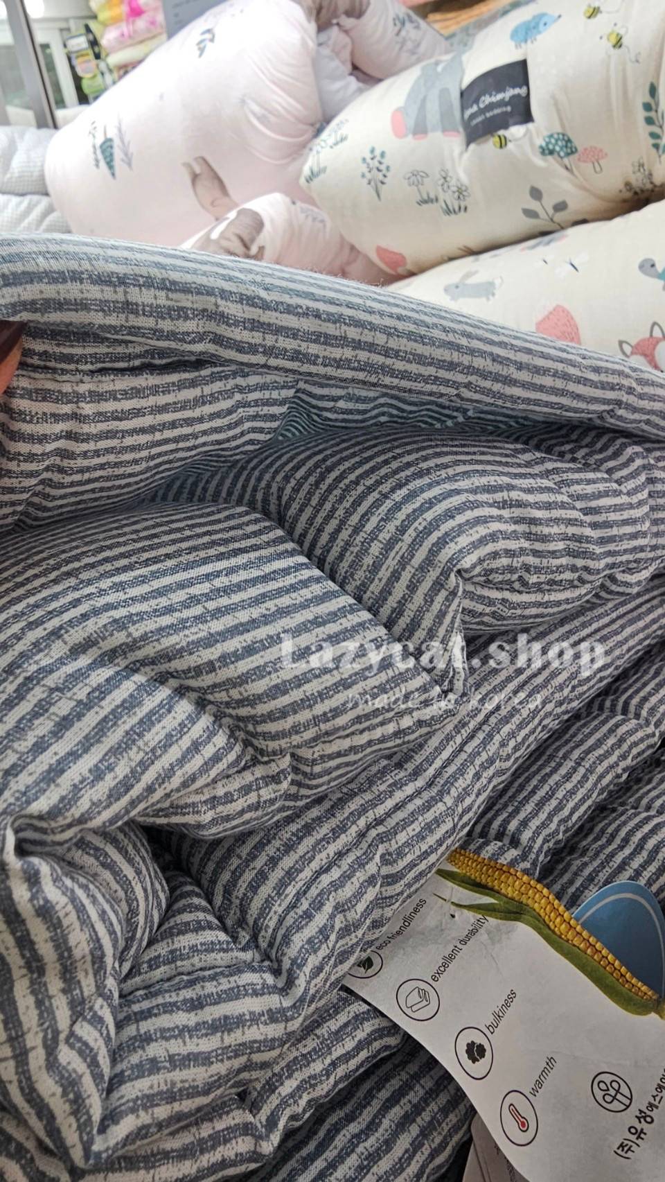 LINE_NOTE_260112_22 【韓國四季被】正韓🇰🇷簡約條紋 薄款四季被