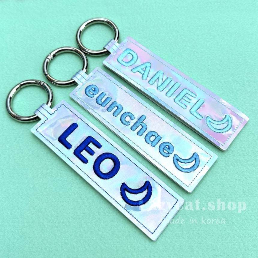 (長期販售)【韓國客製化】防水雷射刺繡吊飾🌌