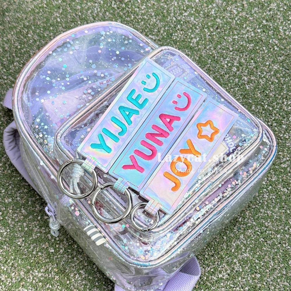 (長期販售)【韓國客製化】防水雷射刺繡吊飾🌌