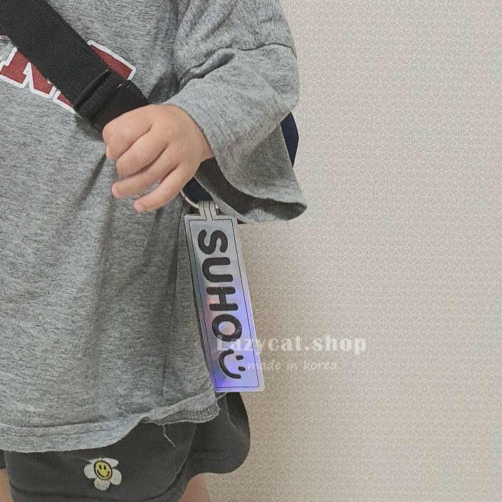 (長期販售)【韓國客製化】防水雷射刺繡吊飾🌌