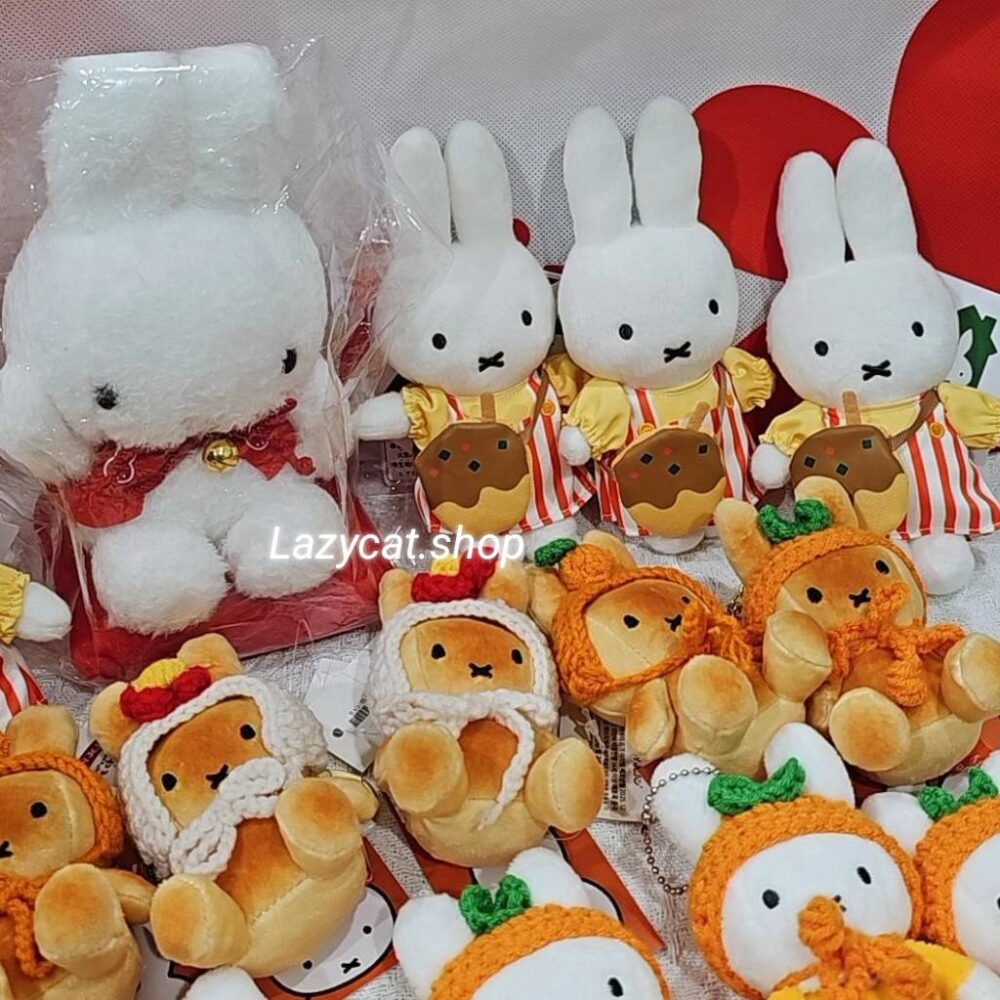 miffy (1) (現貨)日本限定🇯🇵過年必備 達摩祈福招財 Miffy吊飾/娃娃/禮盒