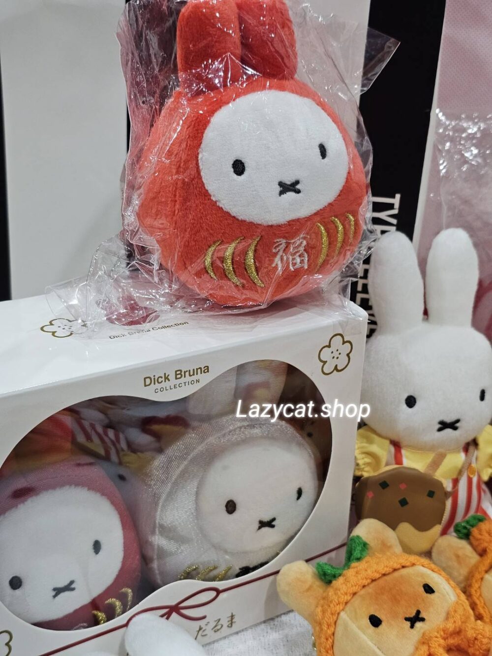 miffy (10) (現貨)日本限定🇯🇵過年必備 達摩祈福招財 Miffy吊飾/娃娃/禮盒