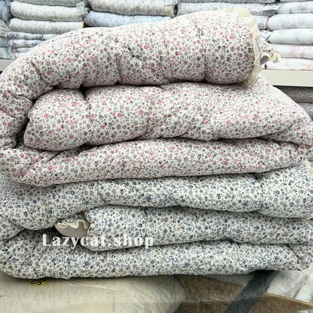 njo4jc8 (2) (預購)【韓國冬被】正韓🇰🇷浪漫碎花花海 雙材質冬被