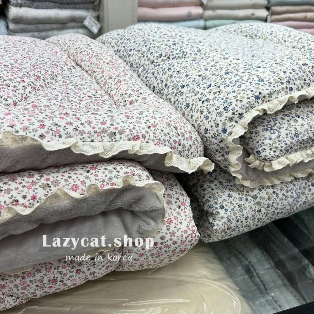 njo4jc8 (5) (預購)【韓國冬被】正韓🇰🇷浪漫碎花花海 雙材質冬被