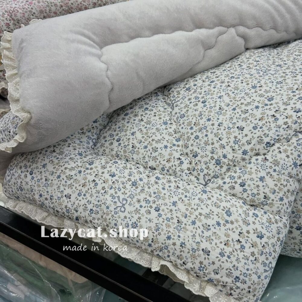 njo4jc8 (6) (預購)【韓國冬被】正韓🇰🇷浪漫碎花花海 雙材質冬被