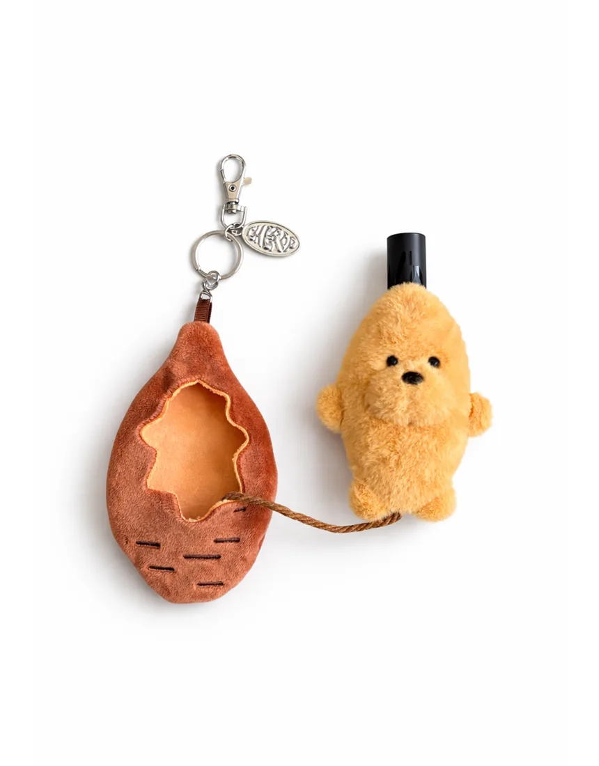 下載 (1) (現貨)【韓國代購】文創🇰🇷Cherop Mongmo可撥地瓜 杜拜麻吉球 鑰匙圈