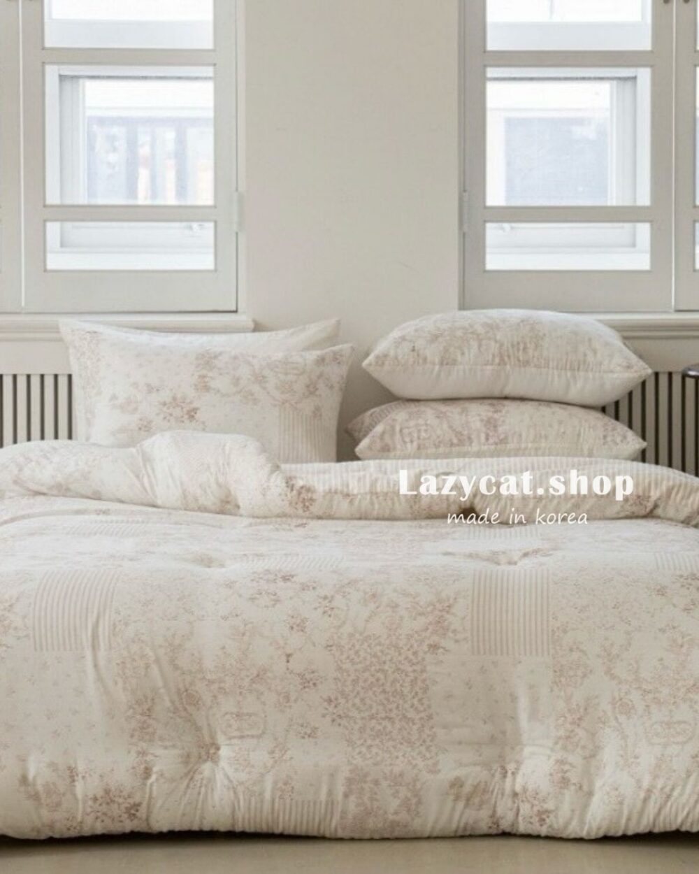 冬被-優雅條文法式 (5) (現貨)【韓國冬被】正韓🇰🇷優雅條紋法式 雙材質冬被