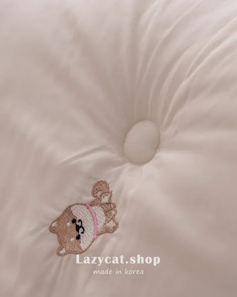 刺繡微笑柴犬-四季被 (5) (預購)【韓國四季被】正韓🇰🇷刺繡微笑柴犬 中厚款四季被🐶