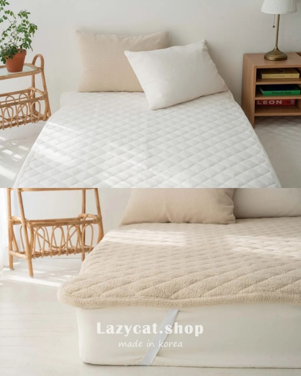 刺繡羊咩咩 雙材質冬被 (1) (預購)【韓國冬被】正韓🇰🇷刺繡羊咩咩 雙材質冬被🐑