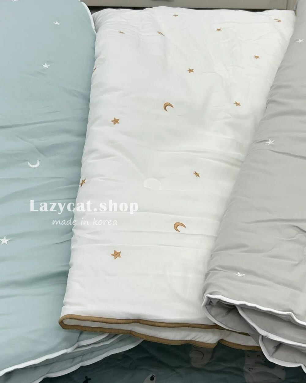 天絲星星月亮 四季被 (5) (預購)【韓國四季被】正韓🇰🇷天絲星星月亮 四季被⭐️🌛