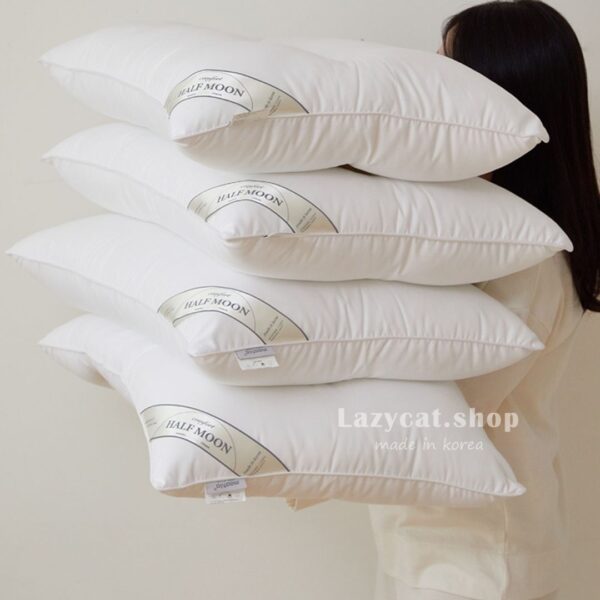 完美半月C曲線工學枕頭 銀標 HUVIS棉花 (1) (預購)【韓國枕頭】正韓🇰🇷韓國maatila完美半月C曲線工學枕頭 銀標 HUVIS棉花