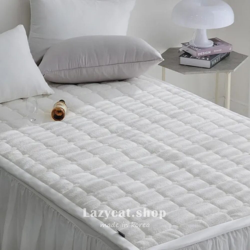 小蝴蝶結羊羔毛 雙材質冬被 (11) (預購)【韓國冬被】正韓🇰🇷小蝴蝶結羊羔毛 雙材質冬被🎀(只有單人)